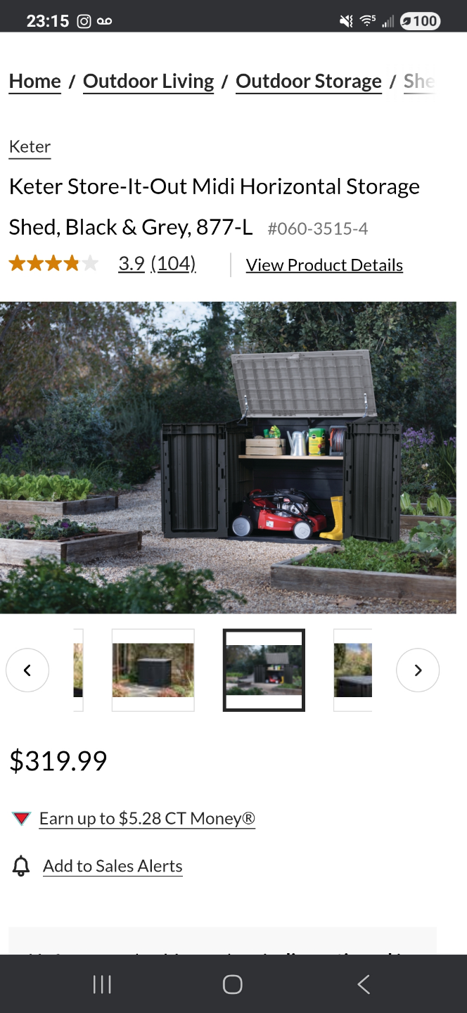 Keter Large Outdoor Storage Box - photo 5