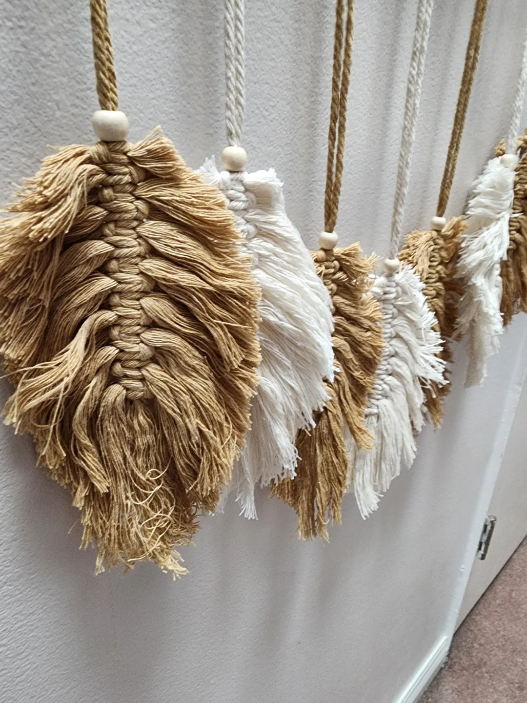 Macrame Feather Wall Hanging image indicator(2)