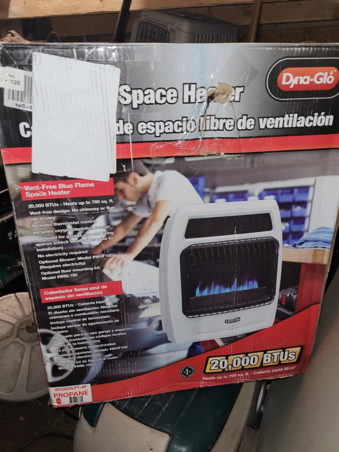 New Dyna-Glo Vent-Free Gas Wall Heater for sale image indicator(7)