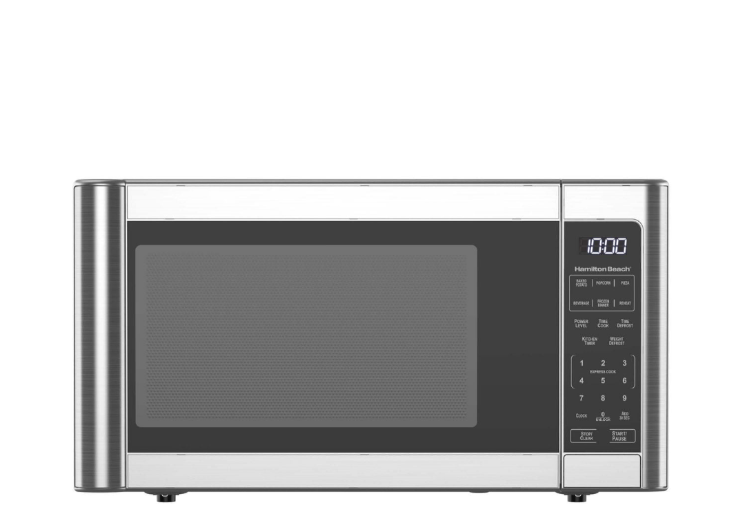 Hamilton Beach Stainless Steel Microwave 1.1cu