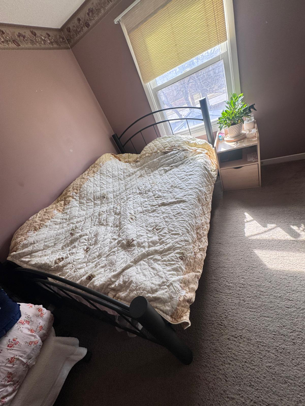 Full/double metal bed frame - photo 3