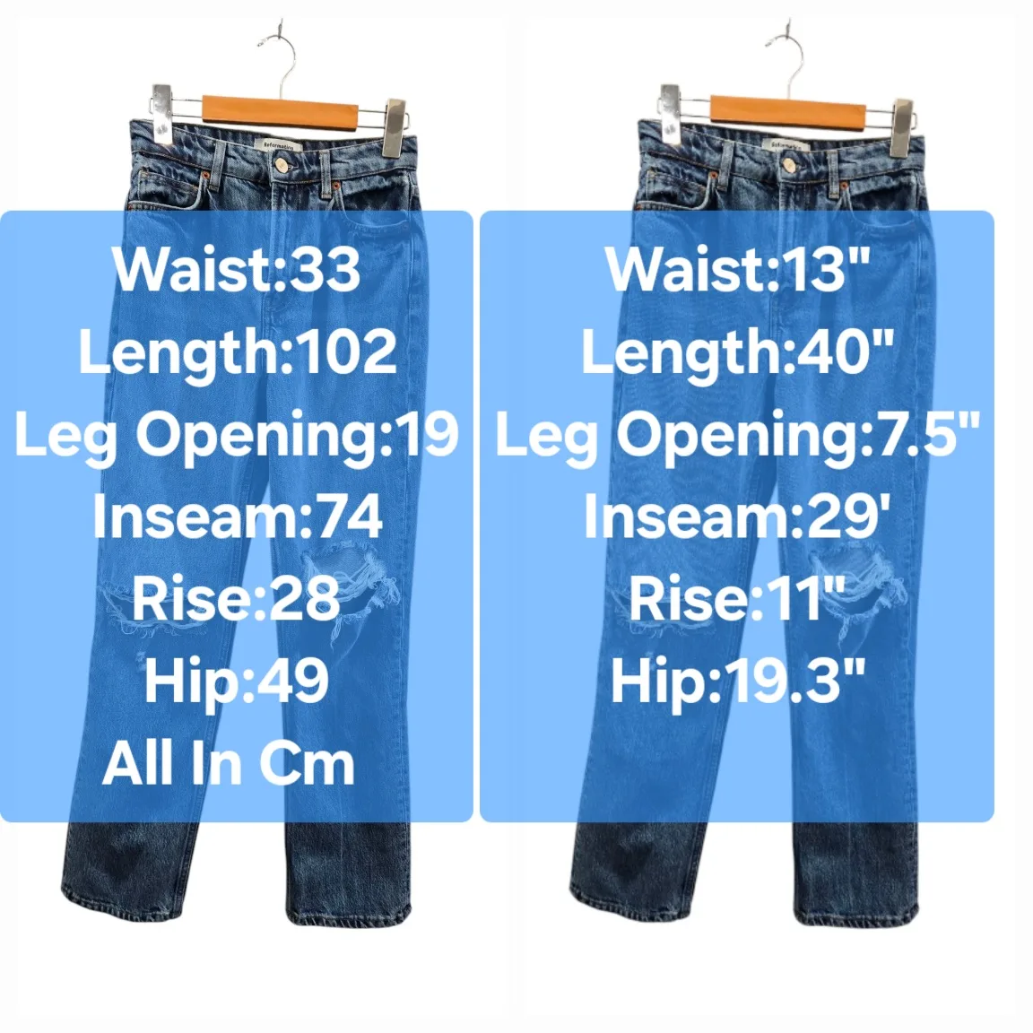 Reformation Selena High-Rise Relaxed Jeans Size 23-24 image indicator(2)