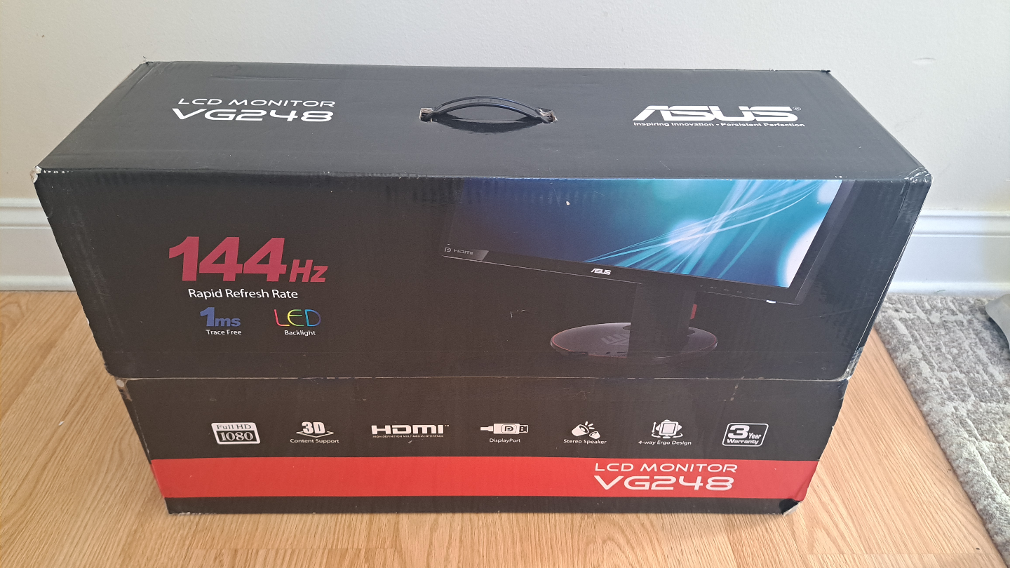 24" PC monitor/Asus Gaming Monitor: VG248QE - photo 5