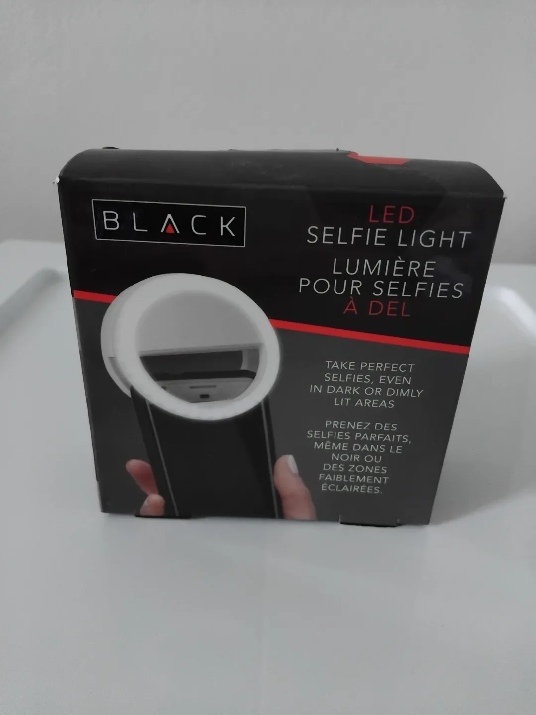 New portable ring light clip on / selfie light image indicator(2)