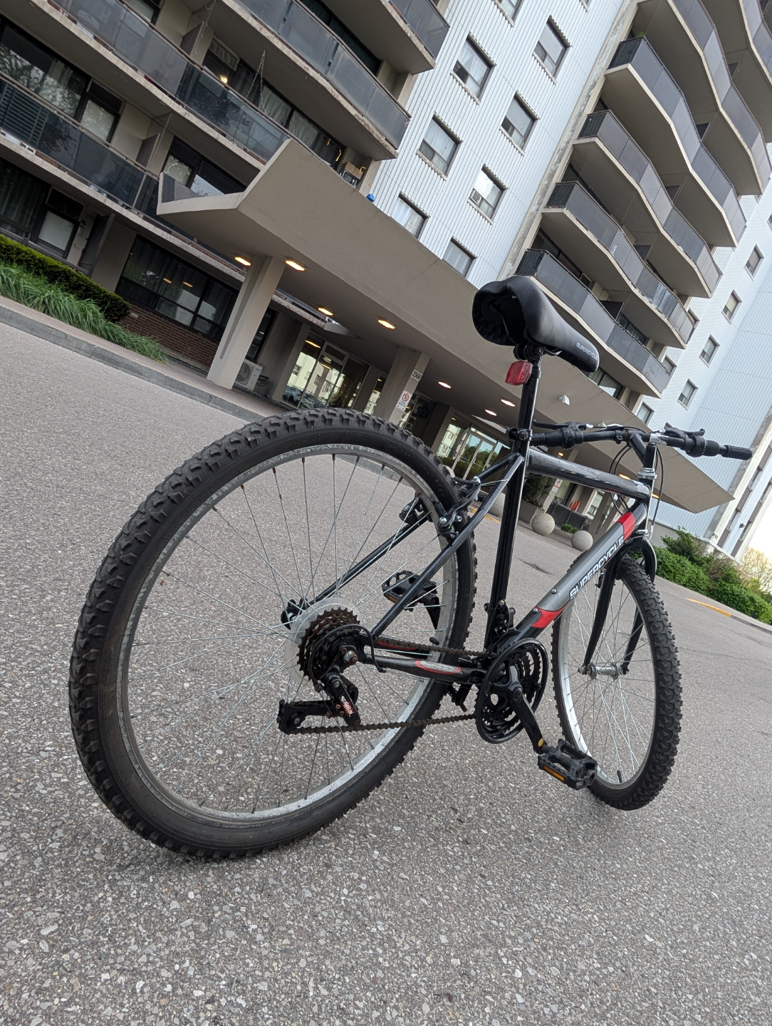 Used Black and Red Mountain Bike - photo 2