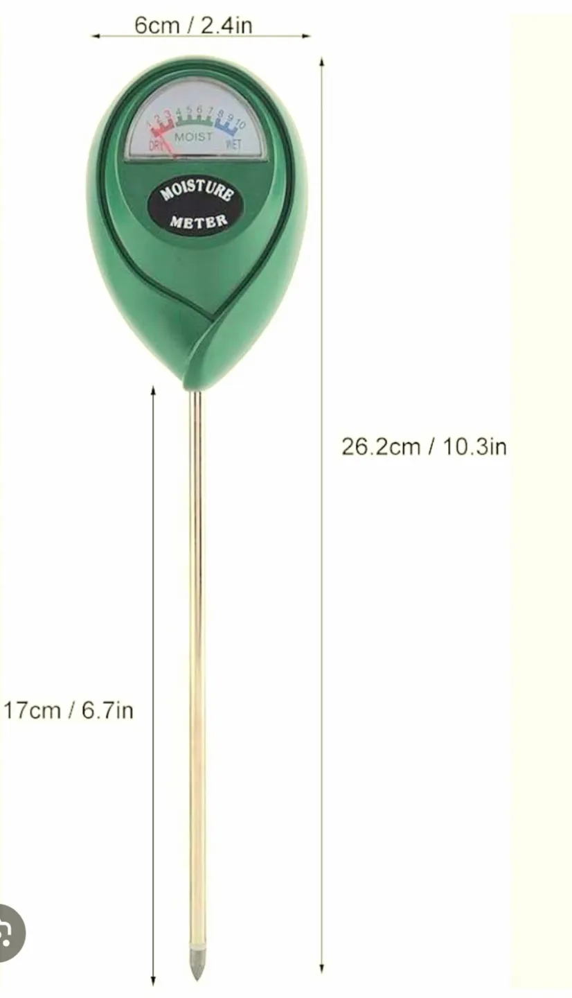 🪴3-in-1 Soil Moisture Meter -  No Batteries Needed!🪴 image indicator(3)