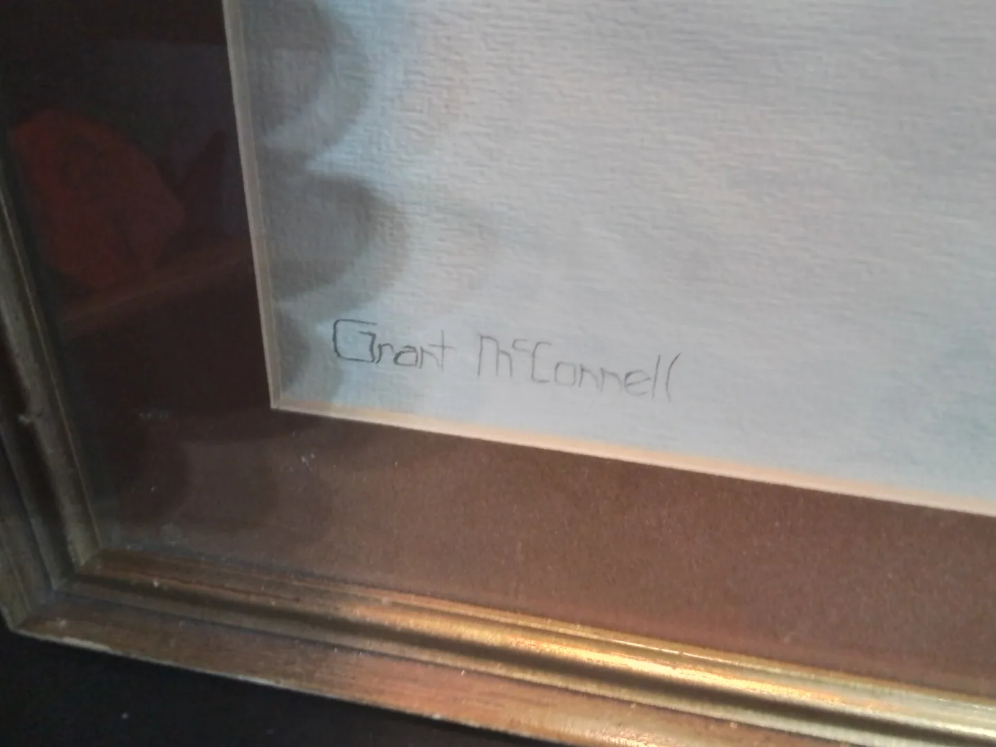 Canadian WC on Paper Signed Grant McConnell image indicator(4)