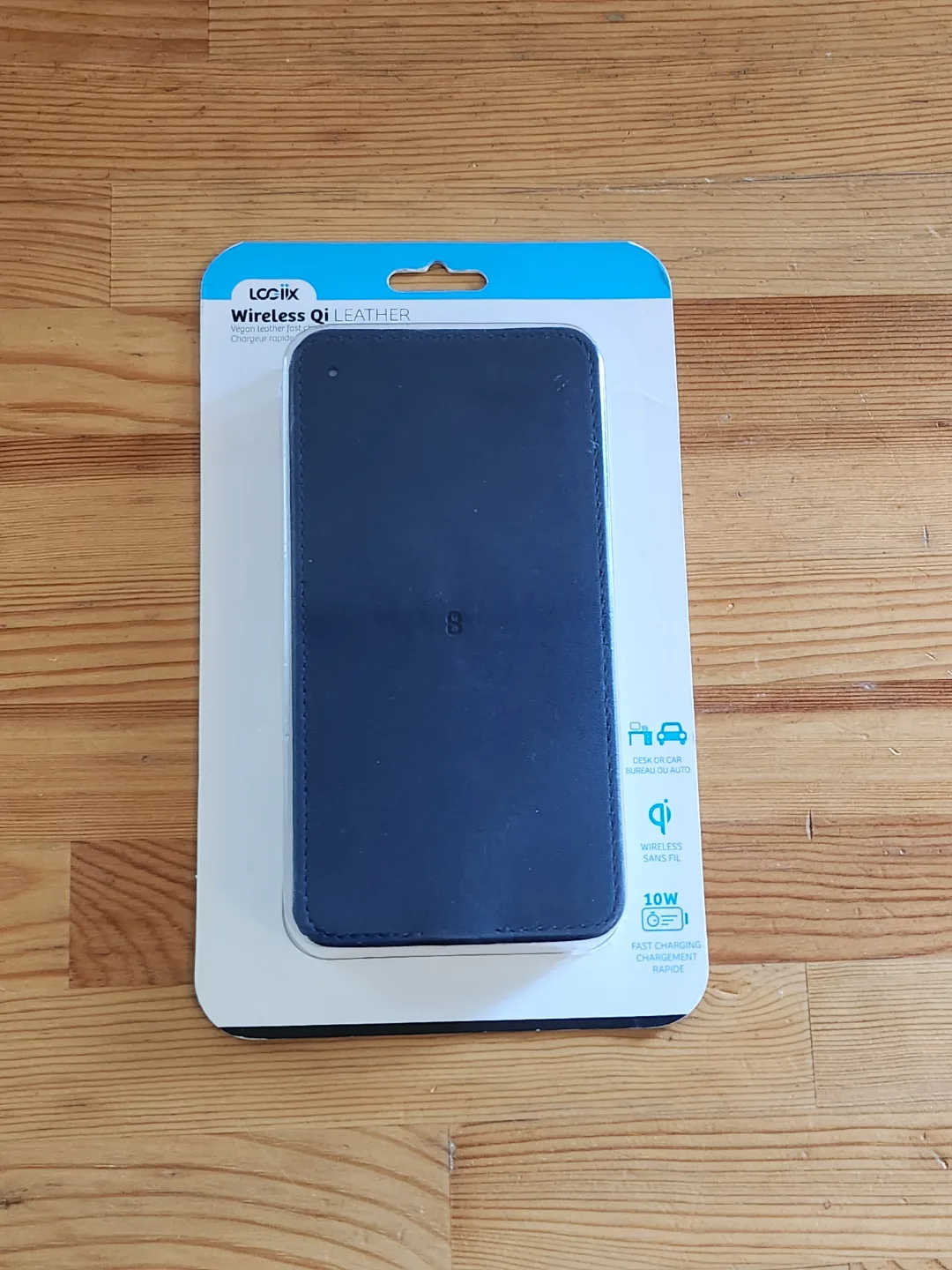 Logiix Wireless Qi Leather Fast Charger 🏒 thumbnail