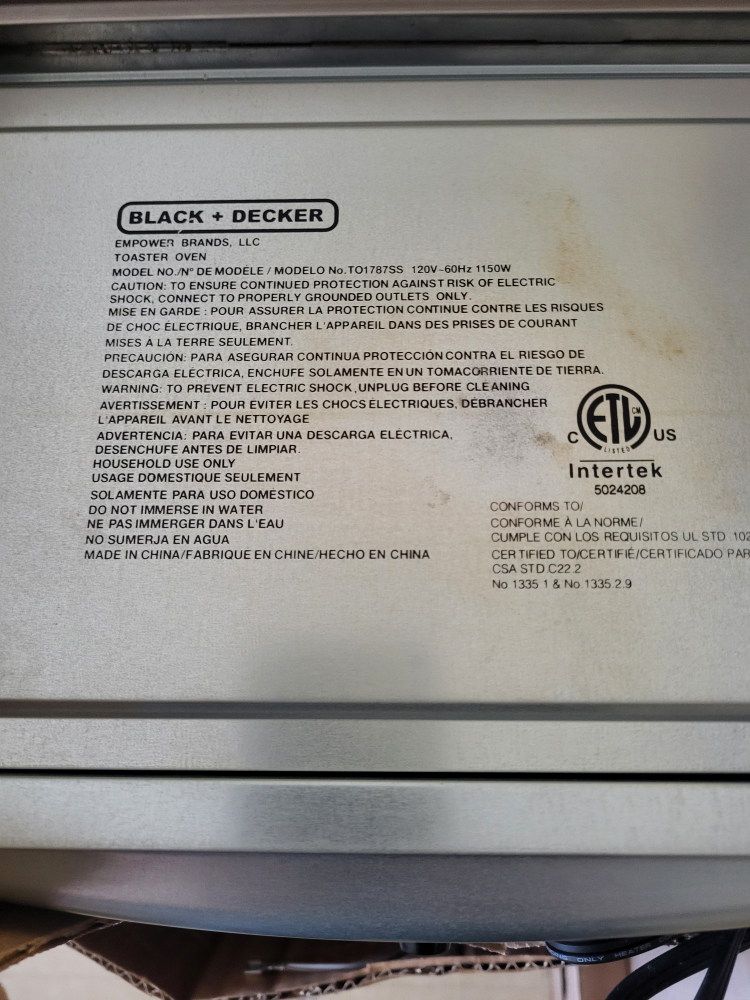 Black+Decker Toaster Oven - photo 4