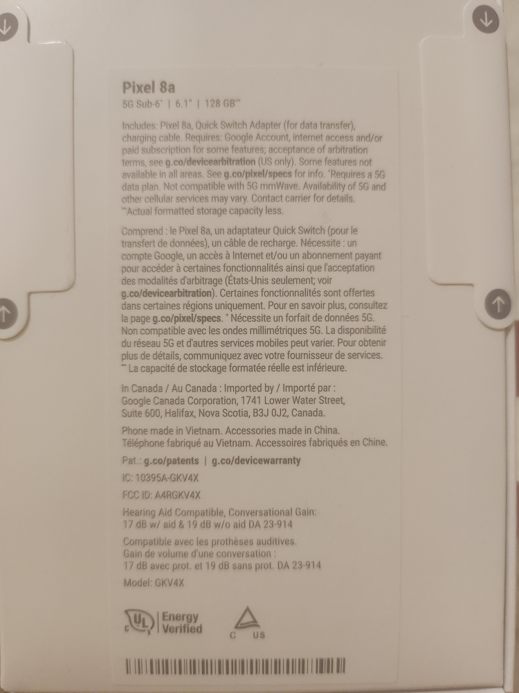 Google Pixel 8a - Brand New in Box - photo 3