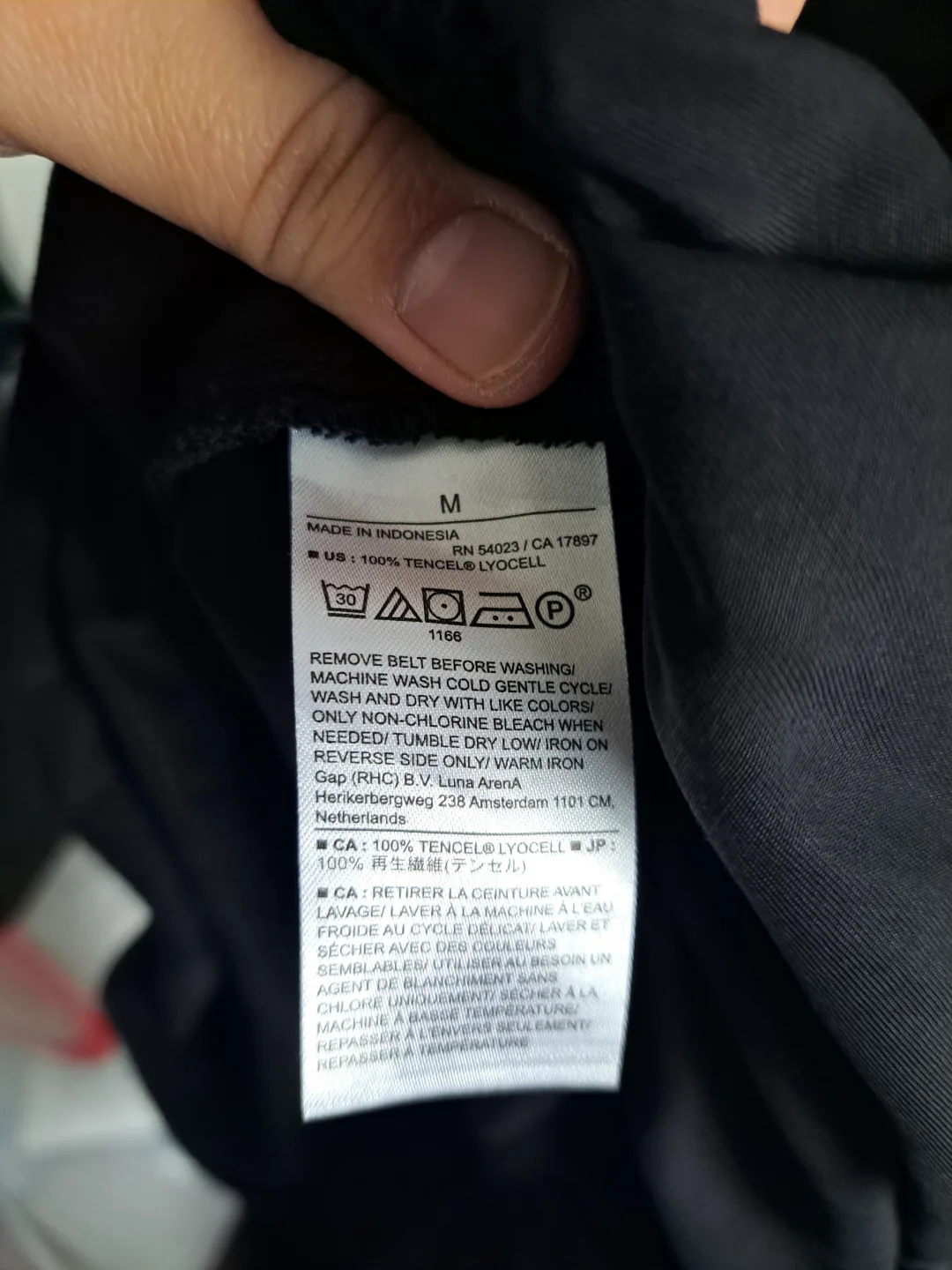 Banana Republic Flounce-Hem mini shirtdress image indicator(4)