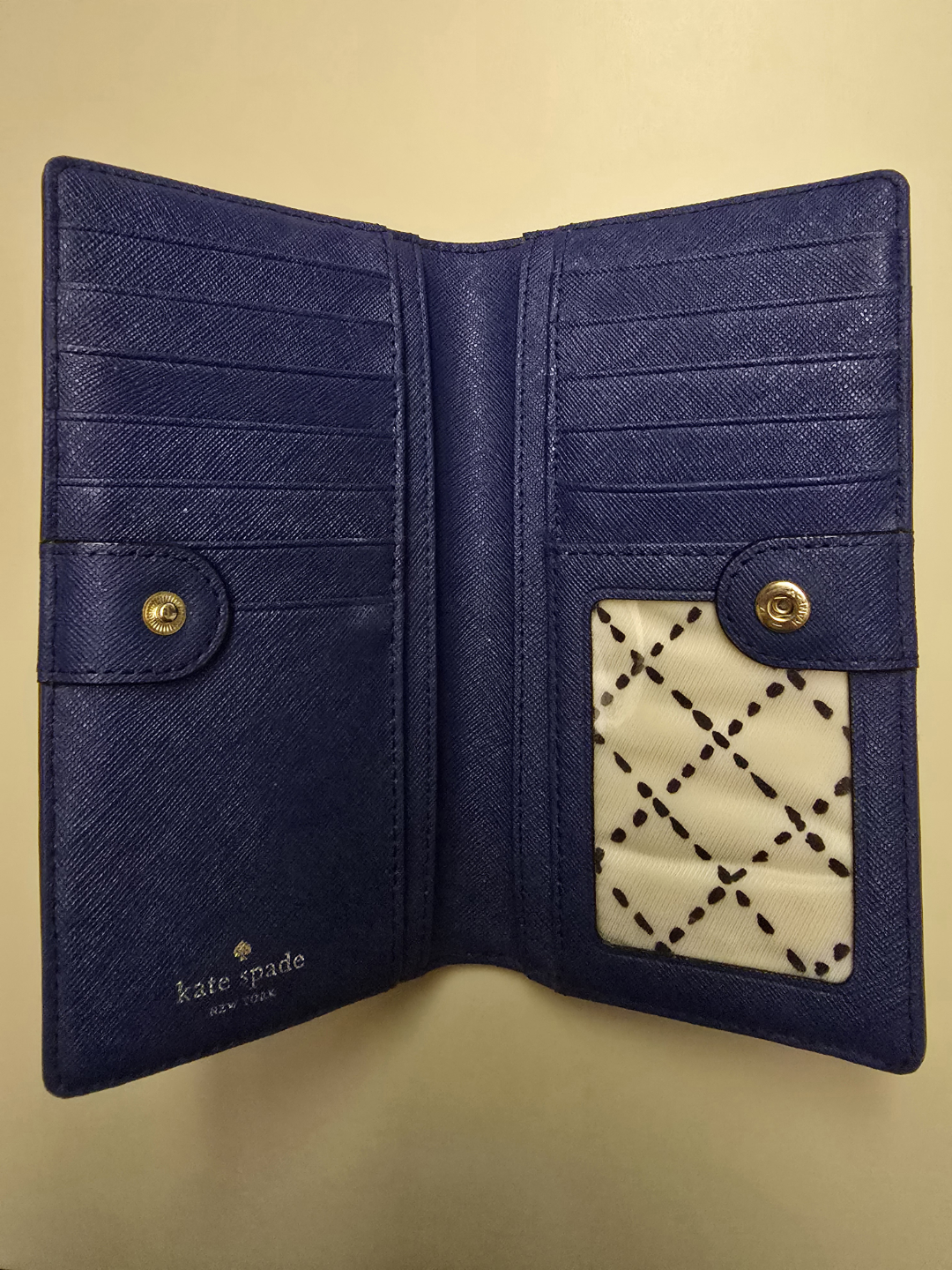 Kate Spade New York Navy Blue Leather Wallet - photo 2