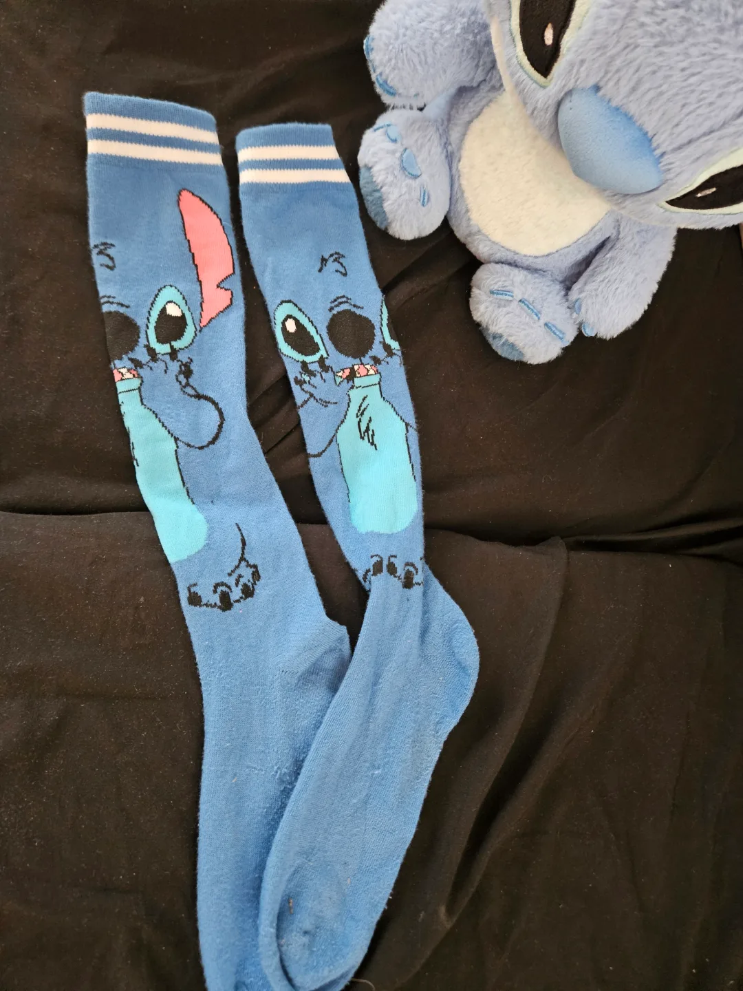 Stitch Knee High Socks thumbnail