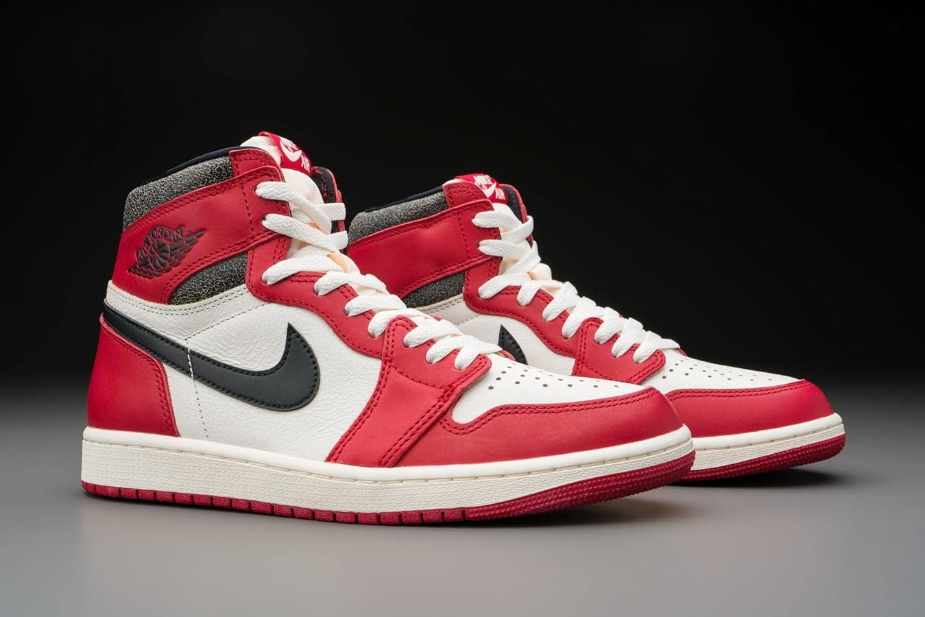 Air Jordan 1 High OG 'Bred' Sneakers - photo 2