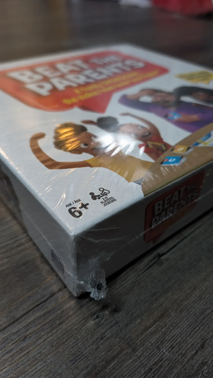 Brand New Beat the Parents Board Game! (ages 6+) image indicator(2)