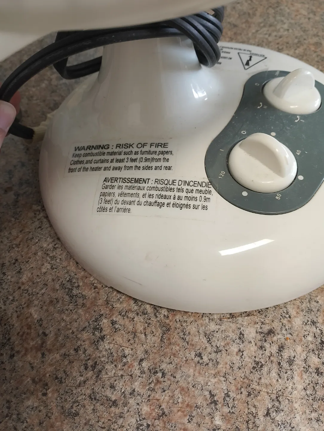 Oscillating Fan Heater image indicator(3)