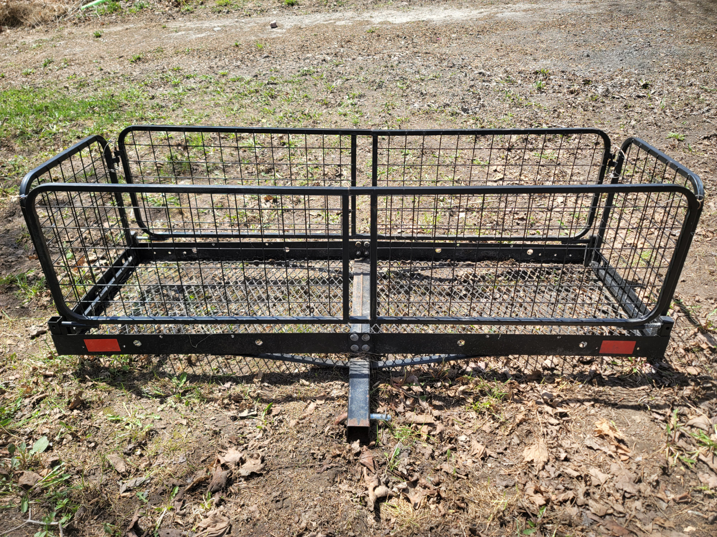 Ericson 60 x 18 in. 500 lb Steel Hitch-Mount Cargo Carrier