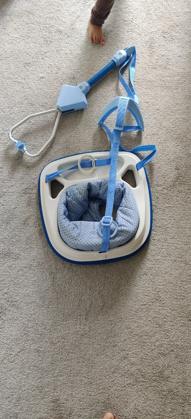 Graco Doorway Jumper, Baby Swing, Blue image indicator(6)