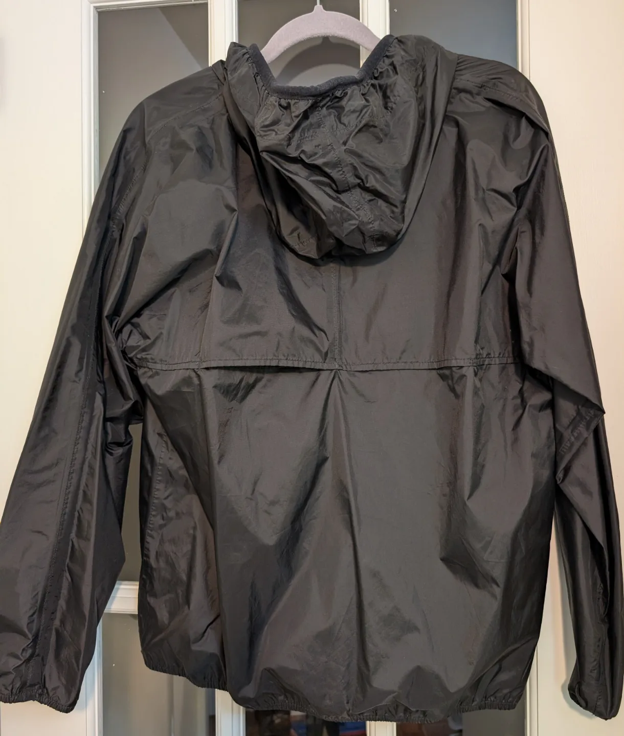 K-Way Black Windbreaker Jacket - Size M image indicator(2)
