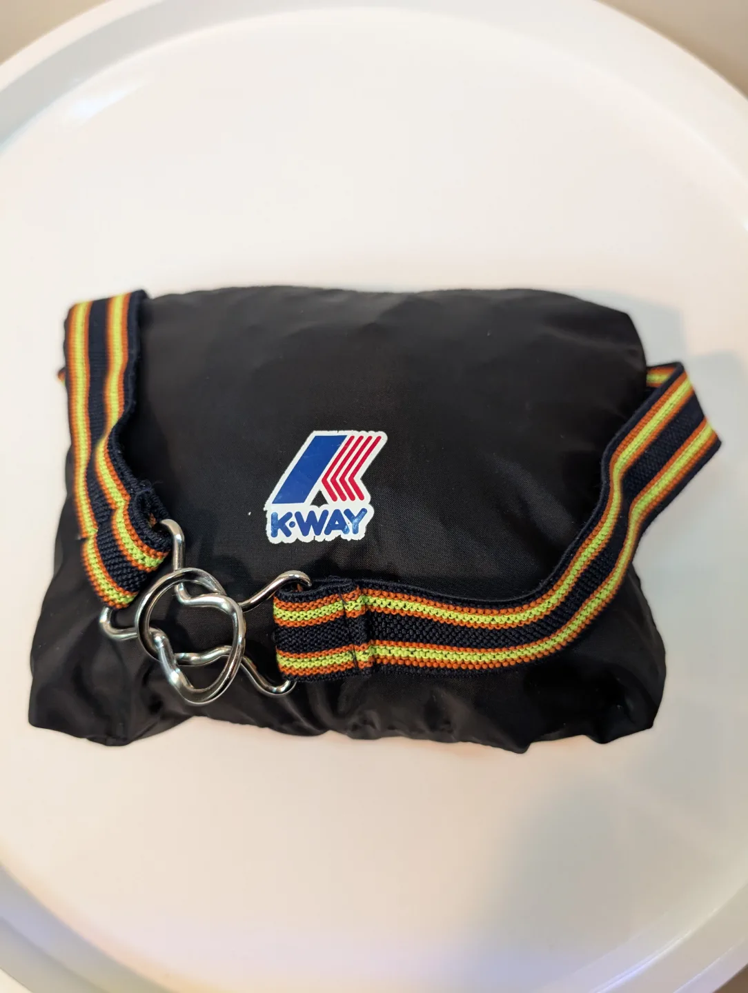 K-Way Black Windbreaker Jacket - Size M image indicator(8)