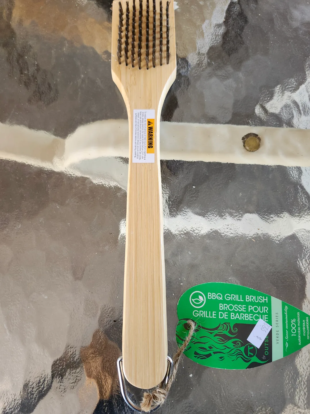 Bamboo BBQ Grill Brush thumbnail