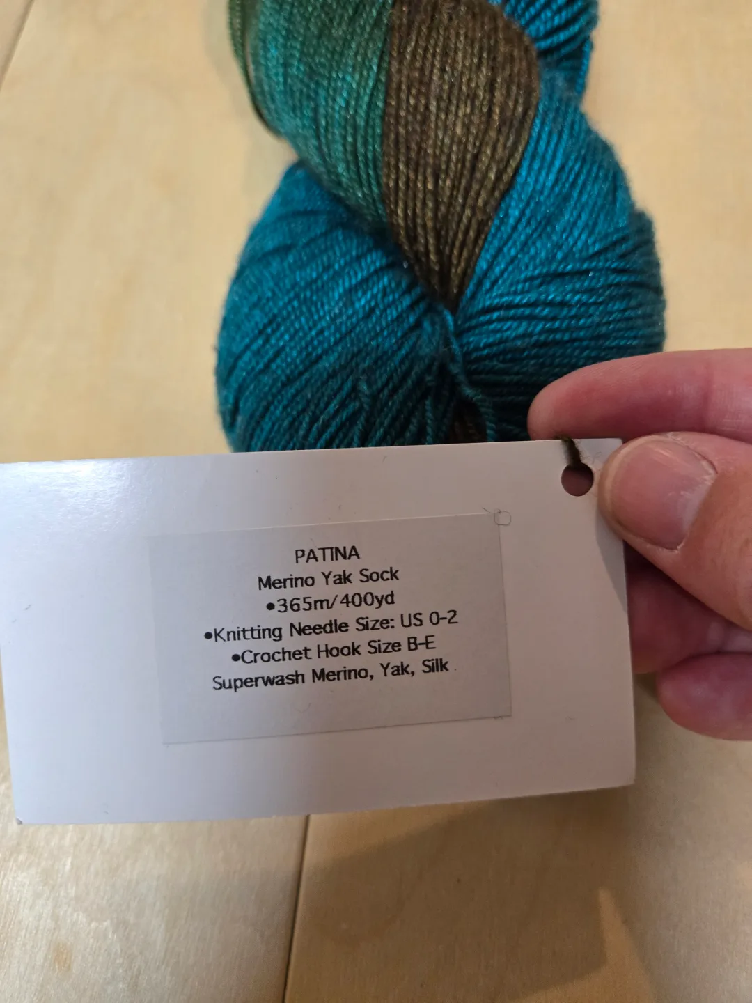 Patina Merino Yak Sock Yarn thumbnail