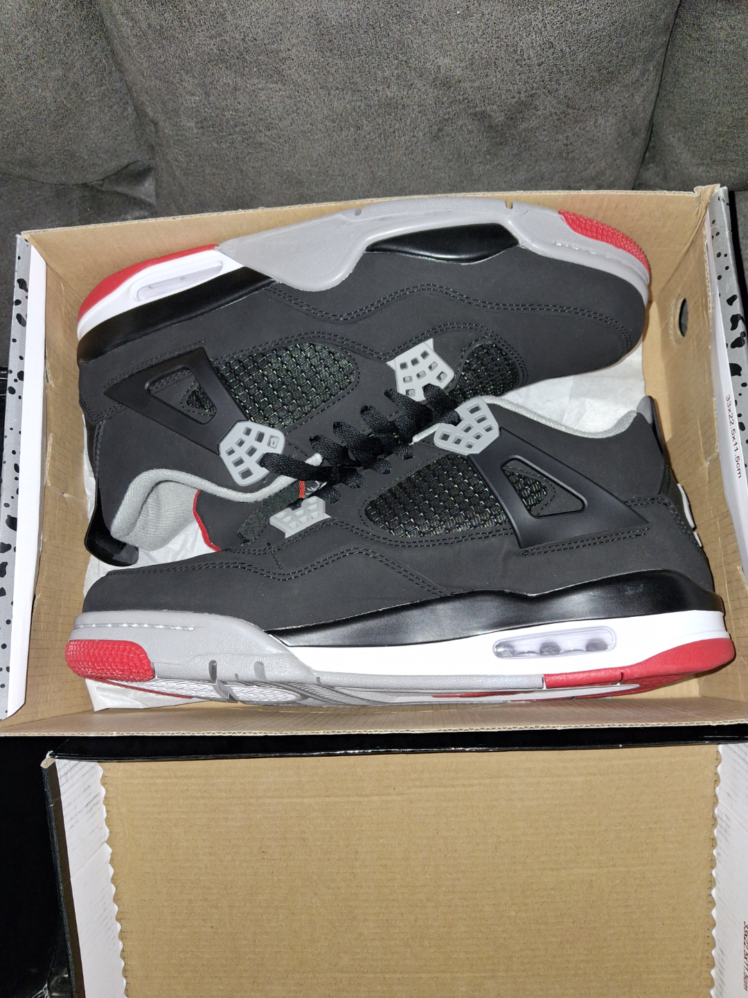 Jordan 4 retro bred