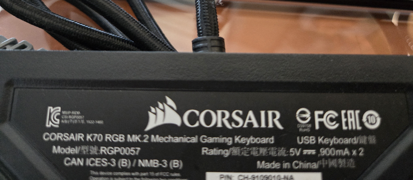 CORSAIR K70 RGB MK.2 Mechanical Gaming Keyboard - photo 2