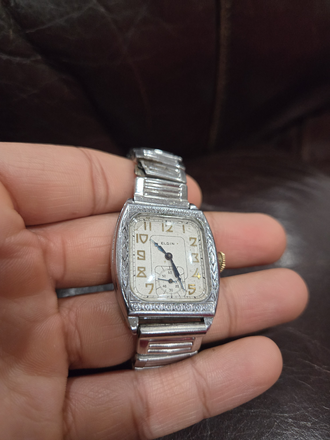 Vintage Elgin Art Deco Wristwatch - photo 3