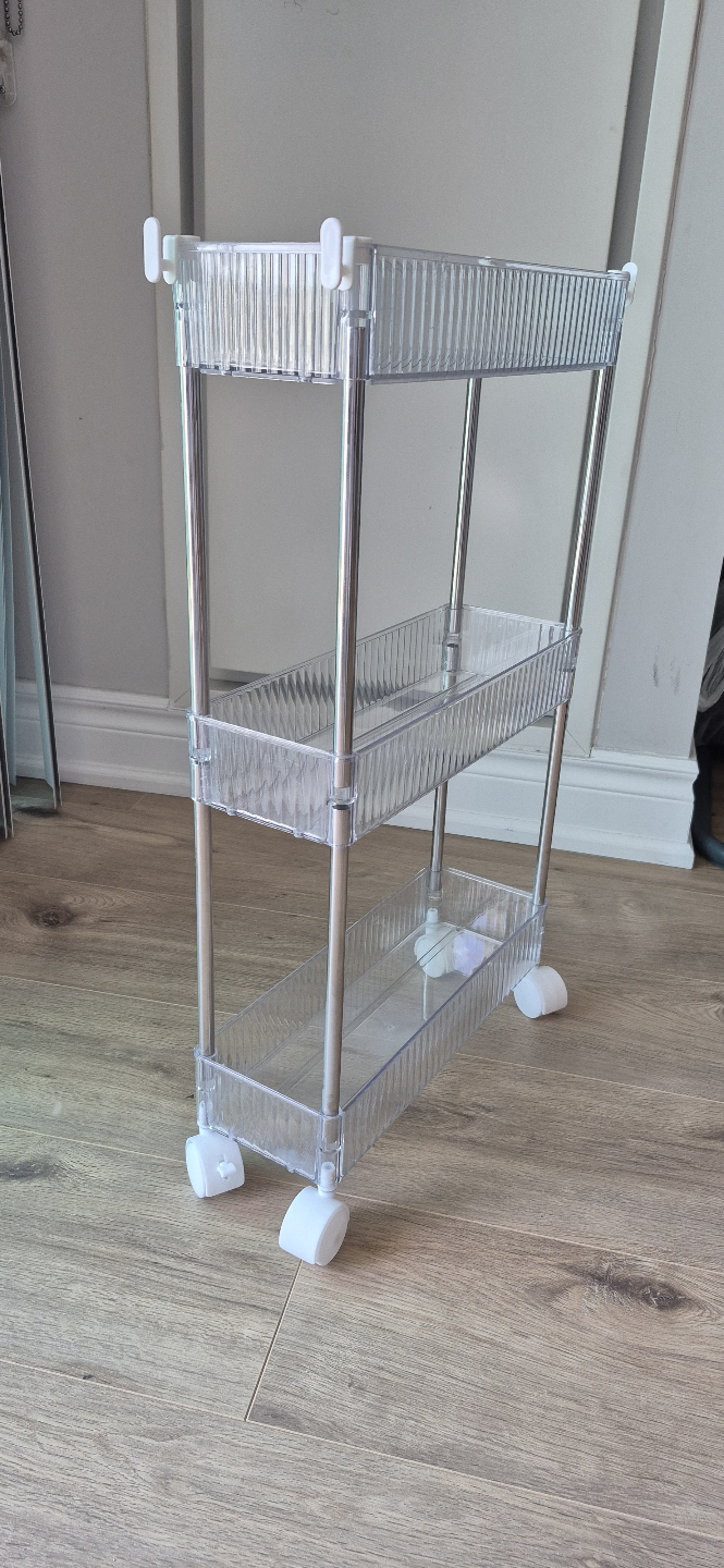 Three-Tier Rolling Cart Organizer - photo 2