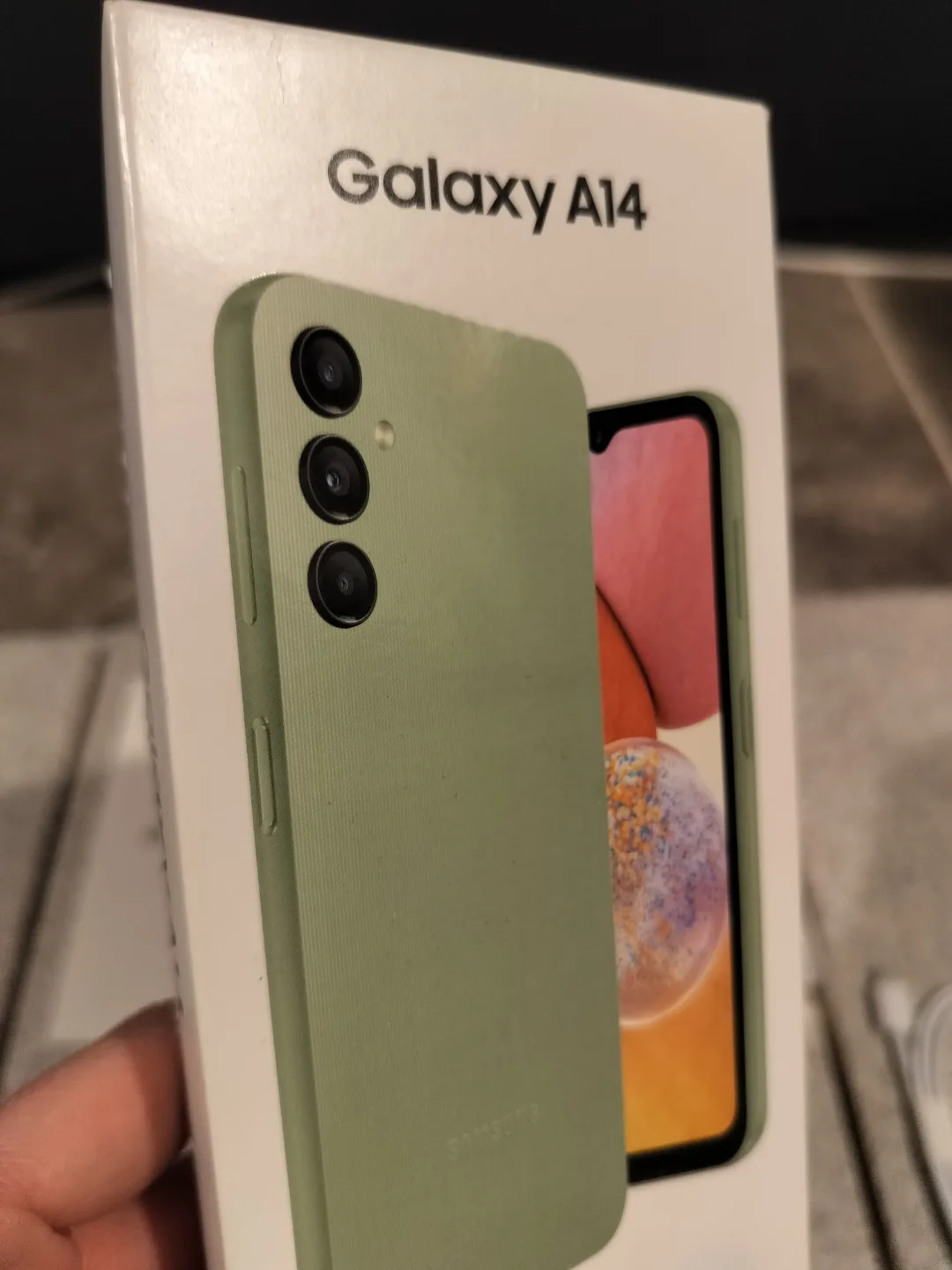 Brand New Samsung Galaxy A14 Smartphone - Light Green image indicator(4)