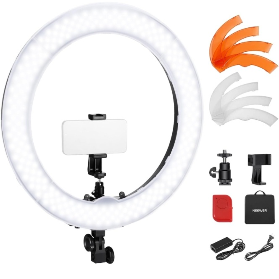 Neewer 18-inch LED Ring Light Kit with Stand