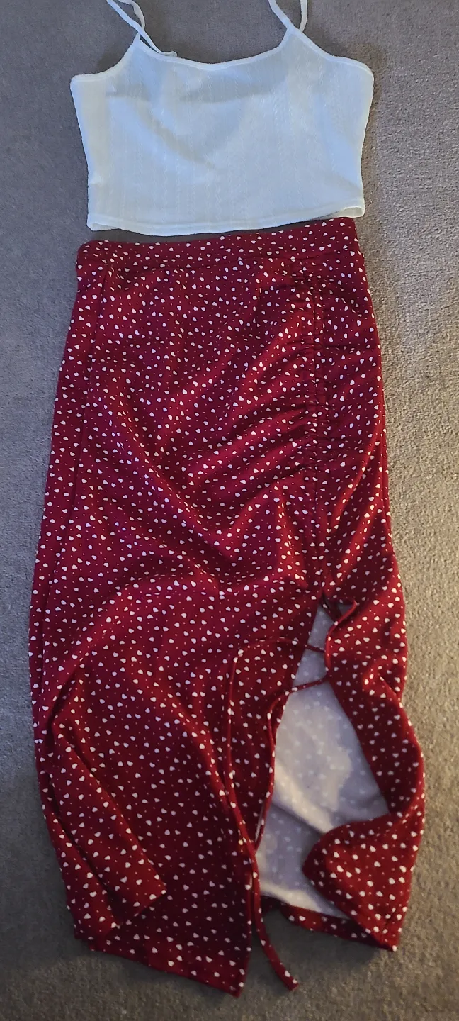 2 pc tank top and skirt thumbnail