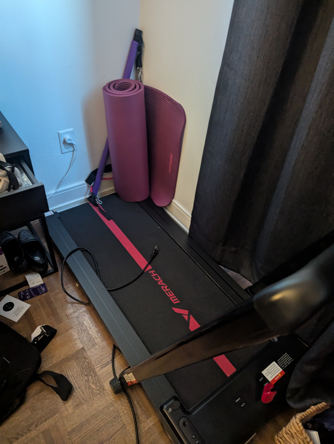 MERACH Under Desk Treadmill - Foldable & Portable - photo 3