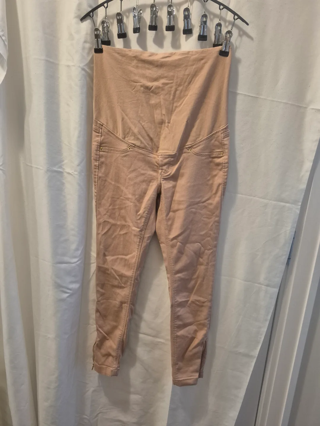Pink Maternity Jeans thumbnail
