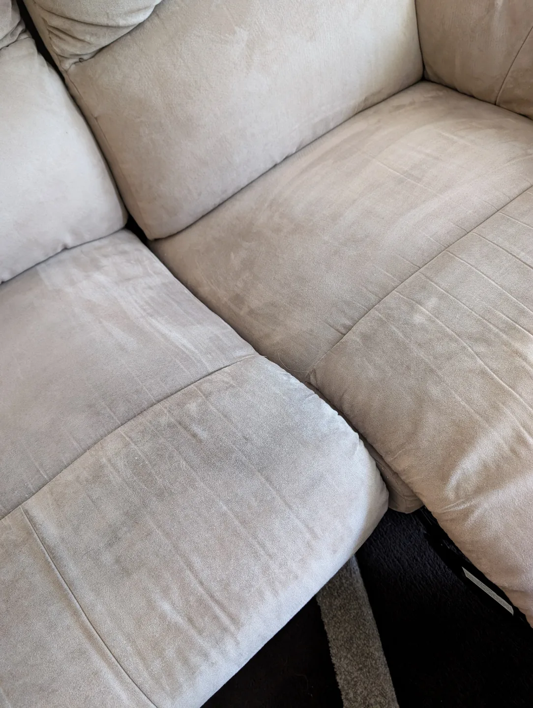 Recliner Sofa Set - Beige Microfiber image indicator(7)