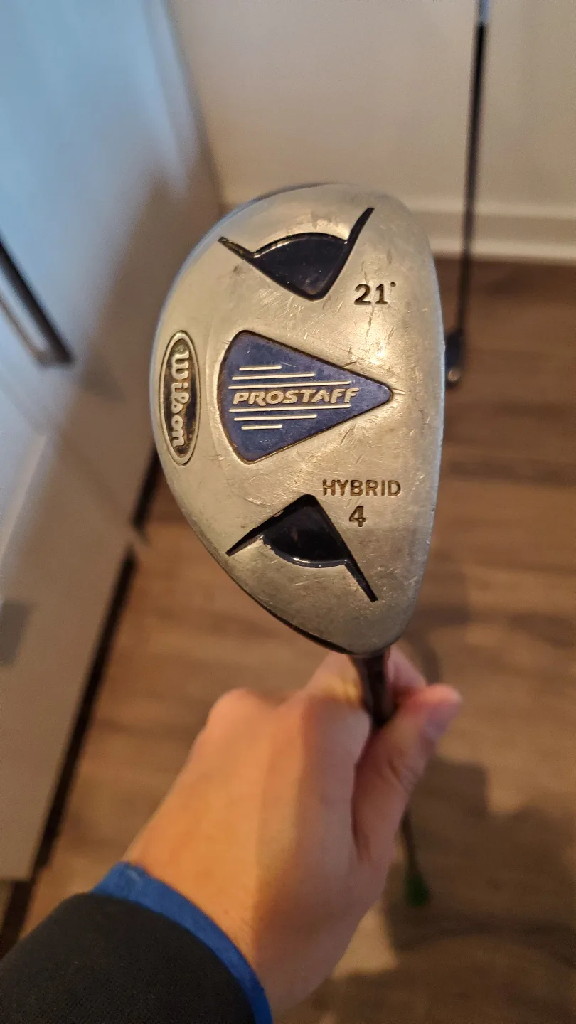 Wilson Prostaff Men's Hybrid 4 21° Golf Club - Good Condition thumbnail