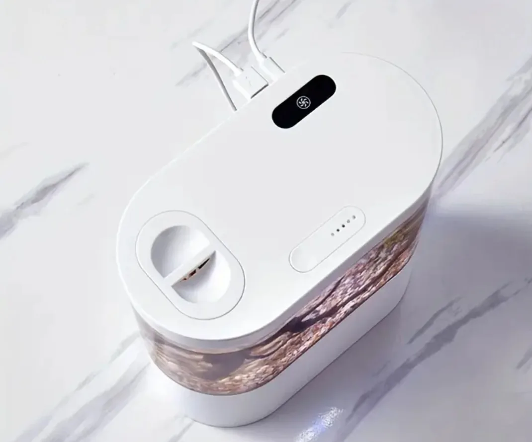 Mini Desktop Fish Tank image indicator(6)