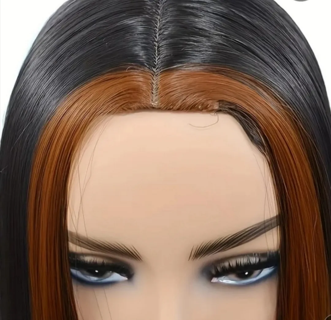 Wig with Caramel Highlights image indicator(2)