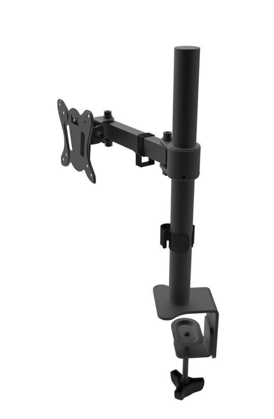 Black Monitor Desk Mount - Clamp Style - photo 3