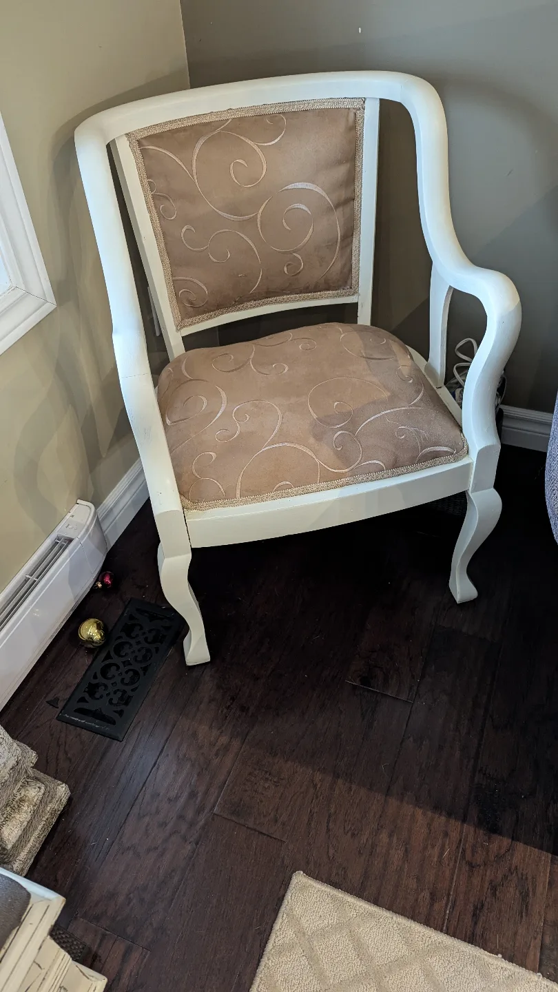 Custom Repurposed Walnut Bench AndChair image indicator(5)