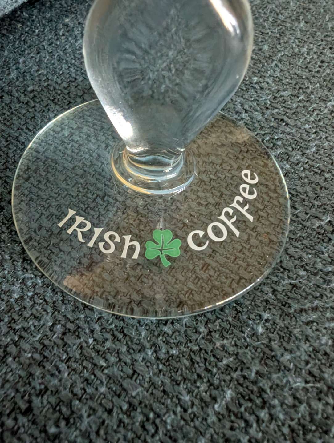 6 Vintage Irish Coffee Glass with Measurement Guide - photo 2