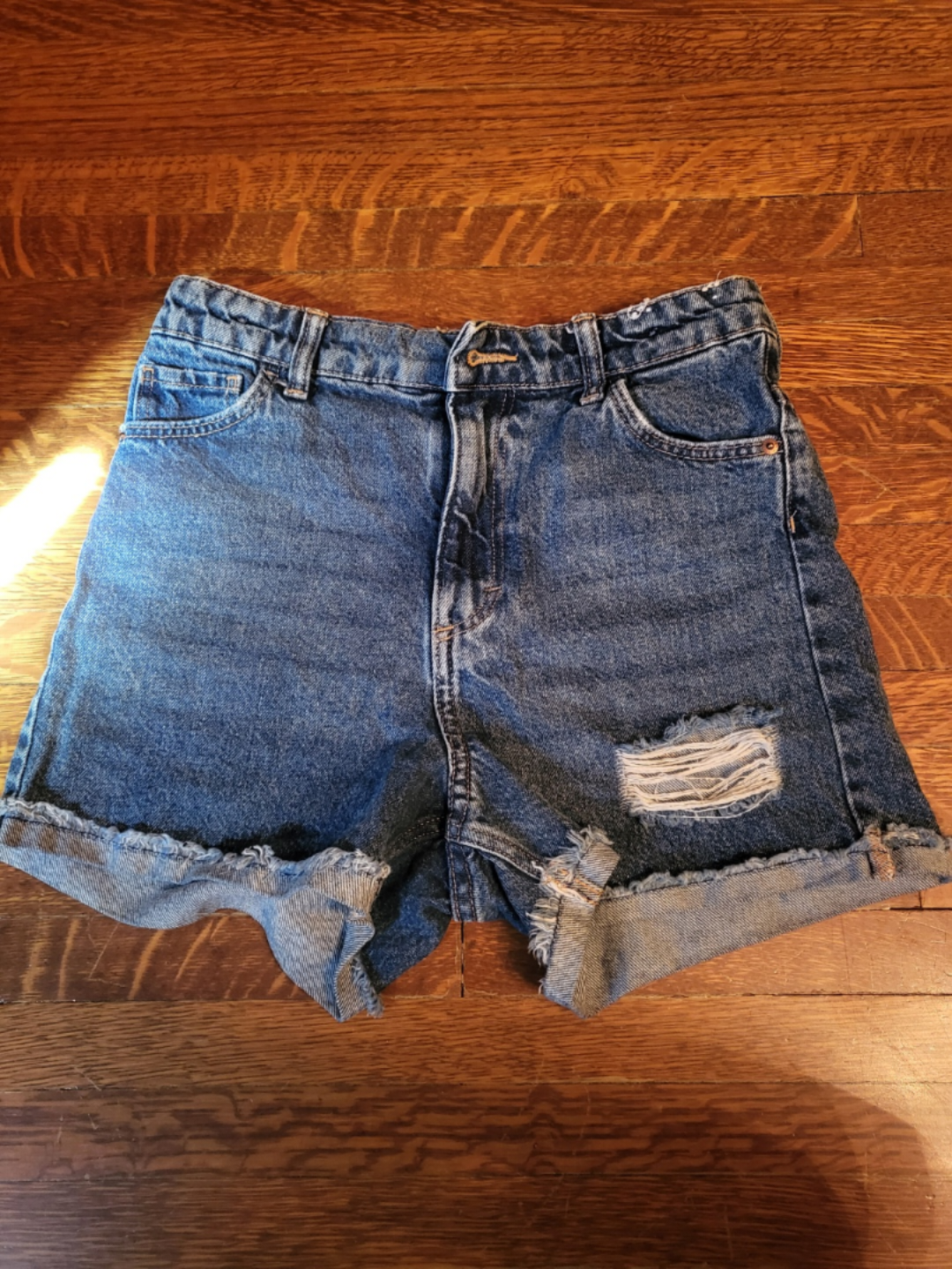 Kids Denim Shorts, H&M- **Two Pairs, 10-11 yrs