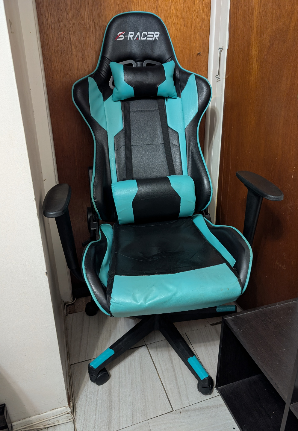 S-Racer Gaming Chair - Teal/Black