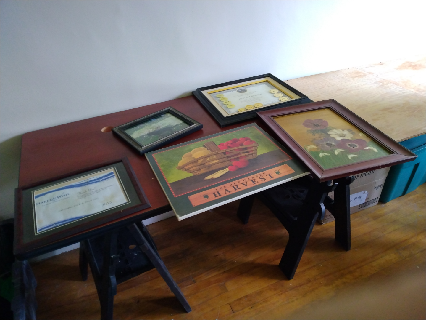 Five Framed Pictures
