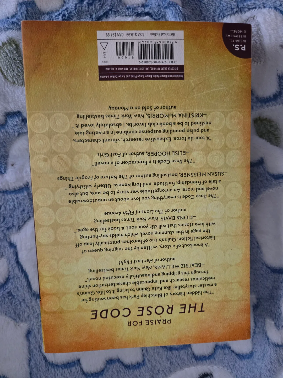 The Rose Code by Kate Quinn - Hardcover Novel 🧡 image indicator(2)