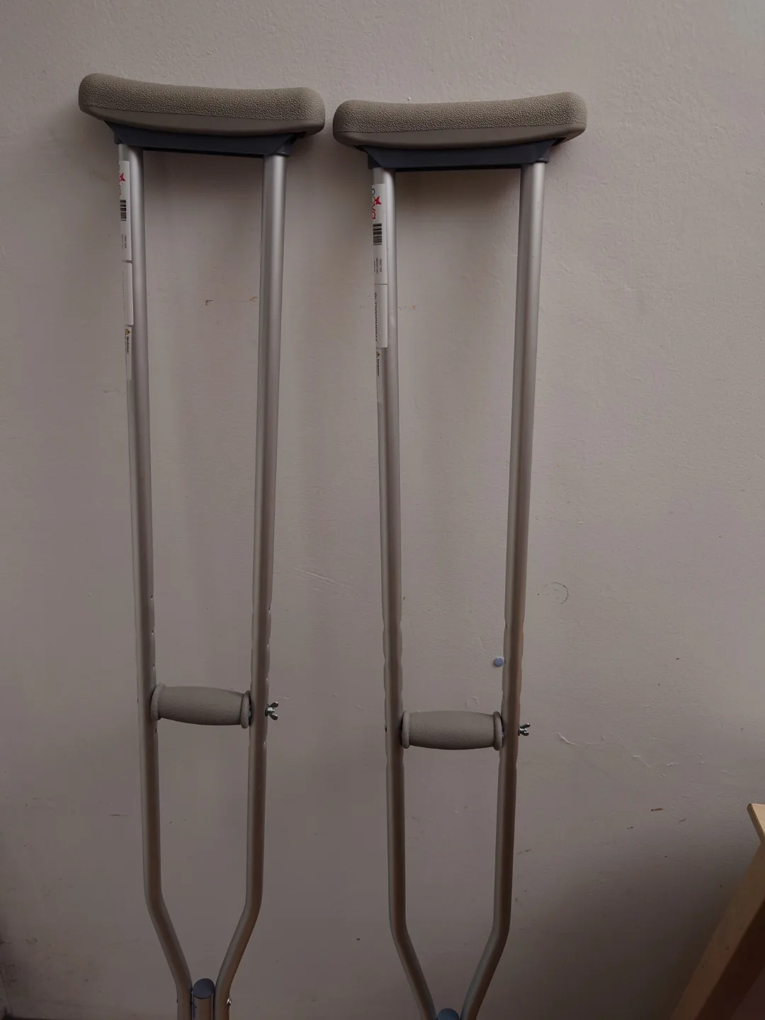 Pair of Nova Adjustable Crutches thumbnail