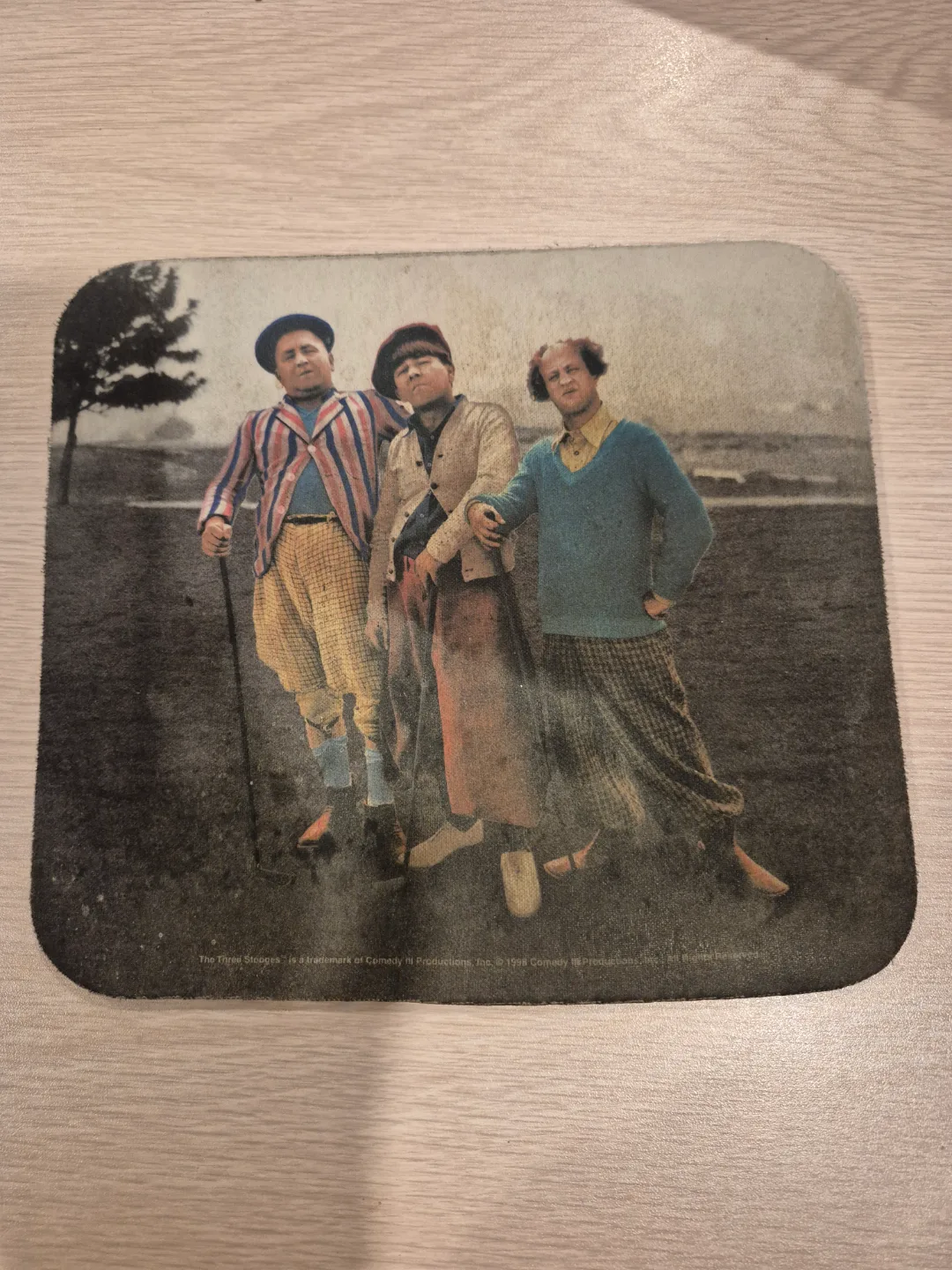 #freecycle The Three Stooges Mousepad thumbnail