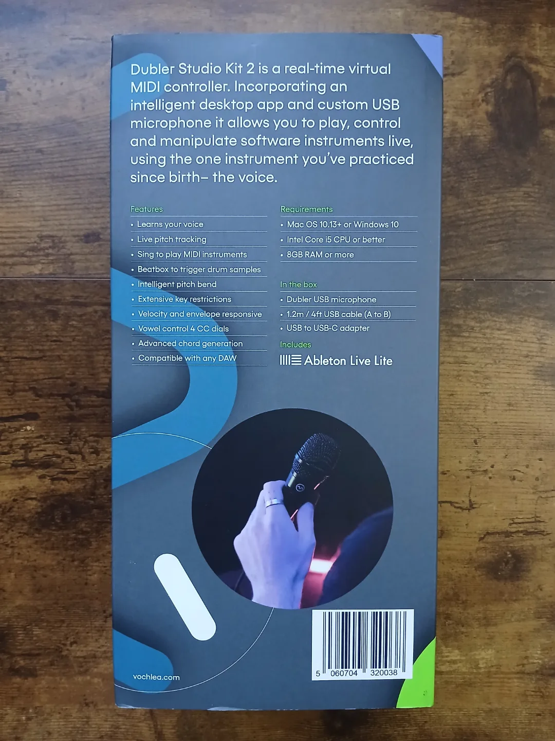 Vochlea Dubler Studio Kit 2 -  Real-time MIDI Controller image indicator(2)