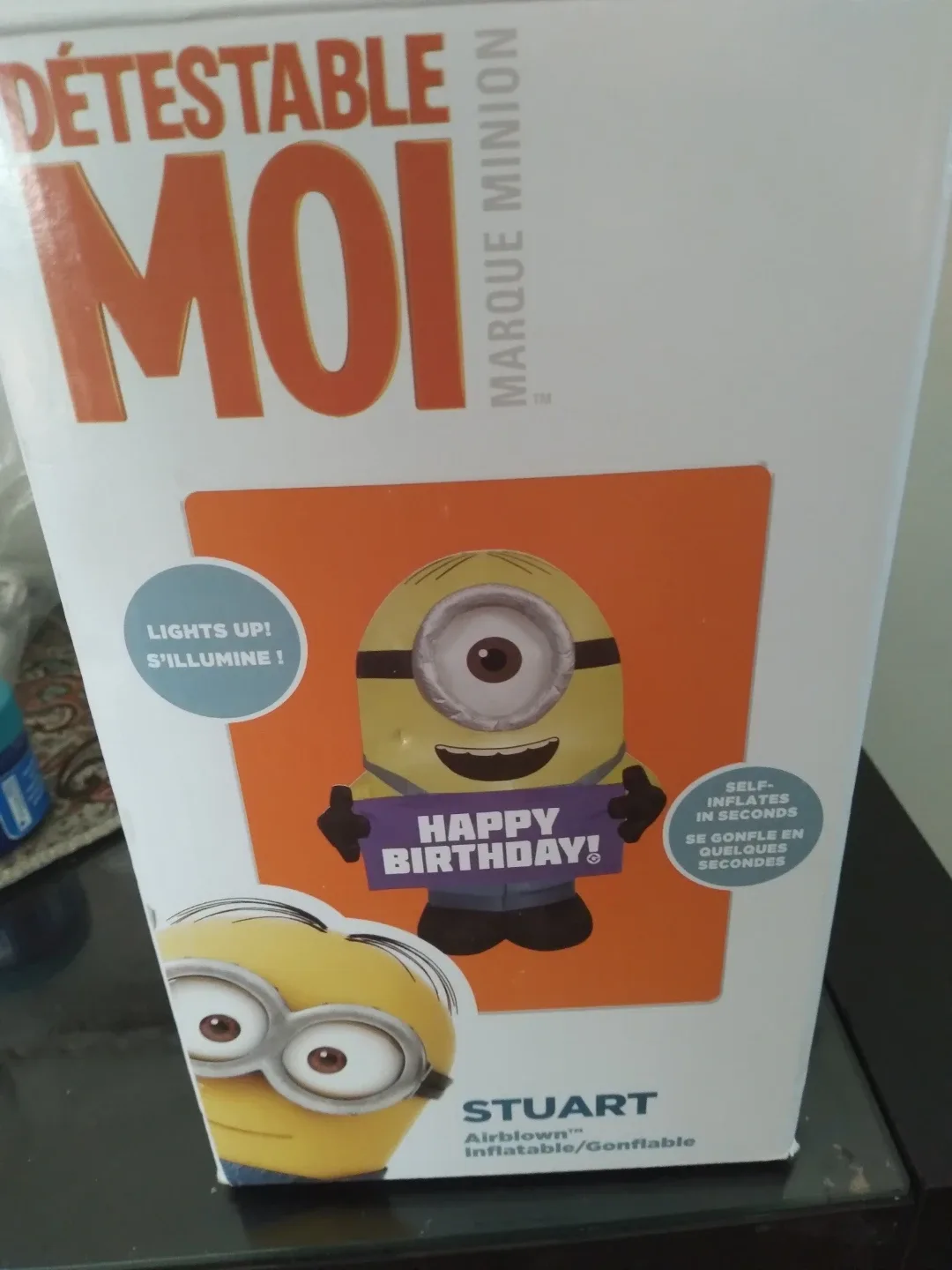 Minion Stuart Inflatable Birthday Decoration thumbnail